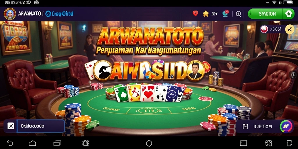 Tampilan gameplay ARWANATOTO yang memukau dan mengasyikkan.